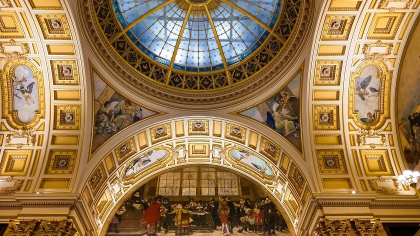 Strop v Národním muzeu