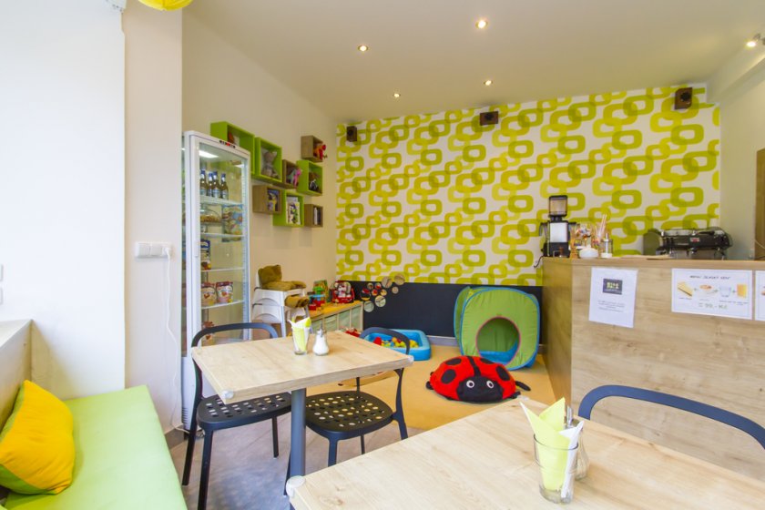 Best things to do in Prague with kids: Cafe´s with children´s corner