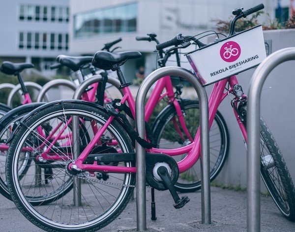 Bike sharing Prague: Rekola