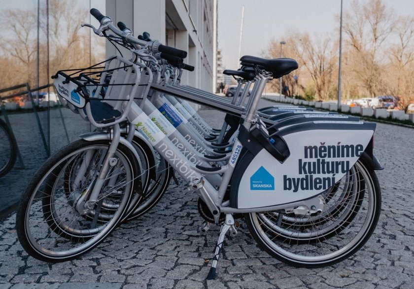 Bike sharing Prague: Nextbike