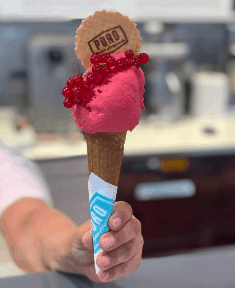 Best ice cream Prague: Puro Gelato