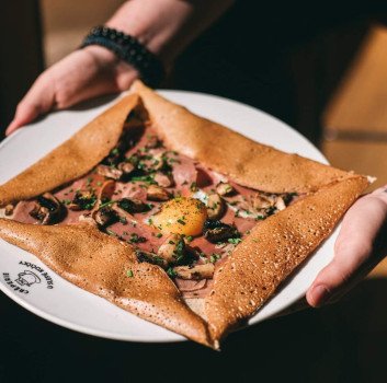 Nejlepší palačinky Praha: Creperie U Slepe kocicky