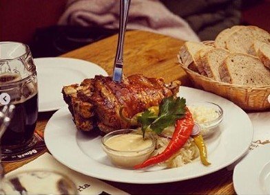 Best Pork Knee Prague: Kozlovna U Paukerta