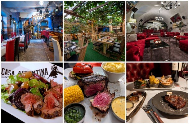 Best steakhouse Prague: La Casa Argentina