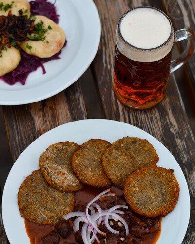 Best vegan food in Prague: Střecha