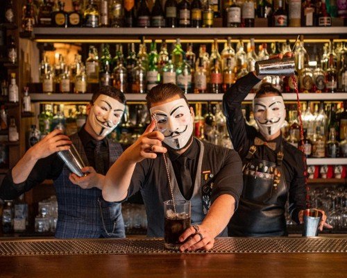 Nejlepší koktejl bary Praha: Anonymous Bar