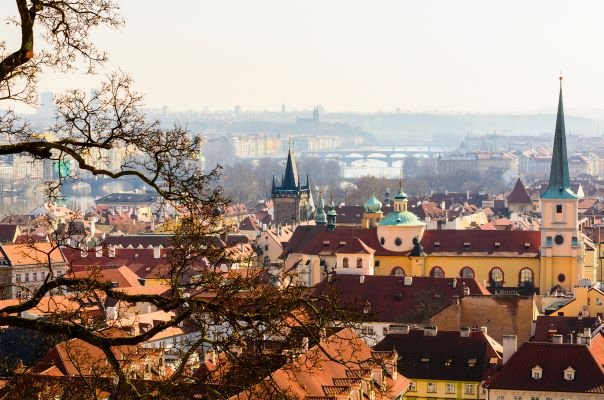 Praha v březnu