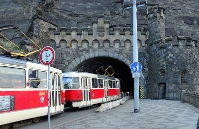 Prague trams