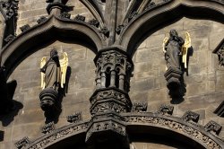 Prašná brána - detail