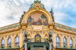 Obecní dům - detail