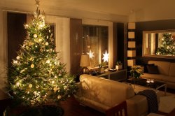Decorating Christmas Tree and Gifts