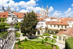 Vrtbovska Garden and Saint Nicholas Church