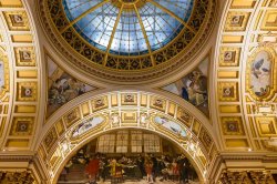 Strop v Národním muzeu